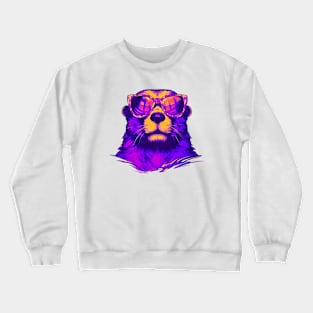 Otter Sunglasses Crewneck Sweatshirt